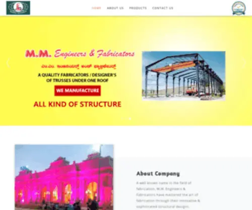 MMengfabricators.com(Engineers And Fabricators) Screenshot