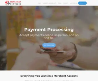 MMerchantservices.com(Payment Processing for retail and online Merchants) Screenshot