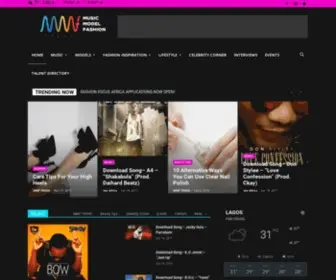 MMFtrend.com(Music, Models and Fashion Trend) Screenshot