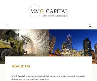 MMG.capital(Metals & Mining Global Capital) Screenshot