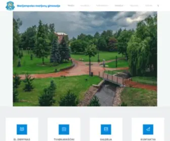 MMgimnazija.lt(Marijampolės marijonų gimnazija) Screenshot