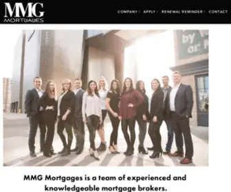 MMgmortgages.ca(MMG Mortgages) Screenshot