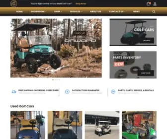 MMgolfcars.com(M&M Golf Cars) Screenshot
