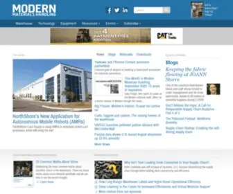 MMH.com(Modern Materials Handling) Screenshot