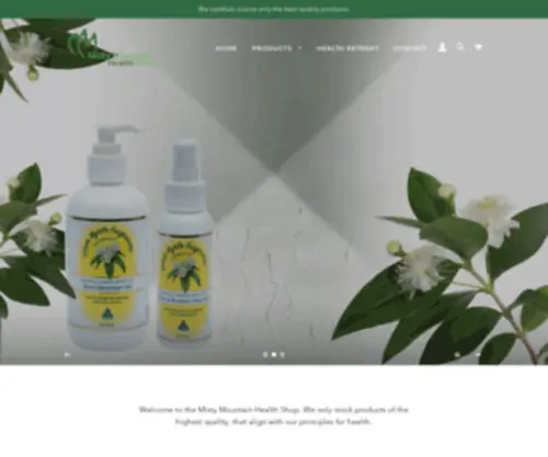 MMHshop.com.au(Misty Mountain Health Shop) Screenshot
