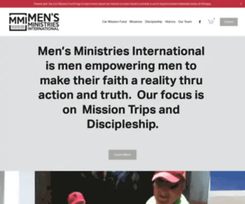 MMifm.org(Men's Ministry International) Screenshot