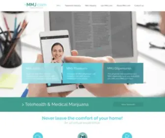 MMJ.com(Medical Marijuana Doctors Online) Screenshot