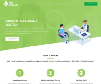 MMjhealth.com(Marijuana Doctor Palm Beach) Screenshot