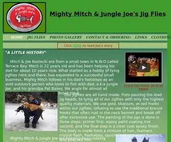 MMJjjigflies.com(Fishing in northwestern ontario with jig flies) Screenshot