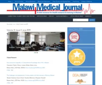 MMJ.mw(MALAWI MEDICAL JOURNAL) Screenshot