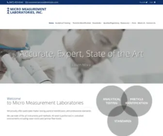 MMlabs.com(Micro Measurement Labs) Screenshot