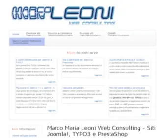 MMleoni.net(Marco Maria Leoni Web Consulting) Screenshot