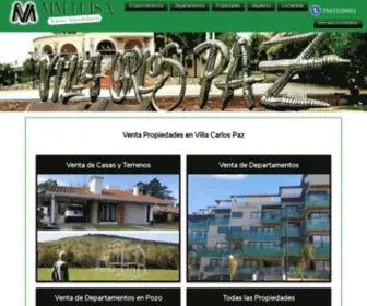 MMluisa.com(Inmobiliaria en Carlos Paz) Screenshot