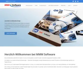 MMM-Software.at(Willkommen bei MMM Software) Screenshot