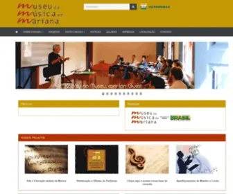 MMMariana.com.br(Museu da Música de Mariana) Screenshot