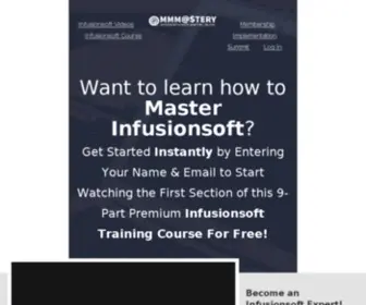 MMMastery.com(Free Infusionsoft Course & Videos) Screenshot