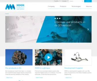 MMM.es(Fabricantes de componentes de automoción) Screenshot