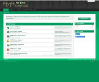 MMMglobal.support(MMM Global Support Forum) Screenshot