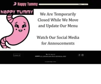 MMMhappytummy.com(Happy Tummy) Screenshot