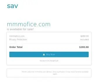 MMMofice.com(The premium domain name) Screenshot