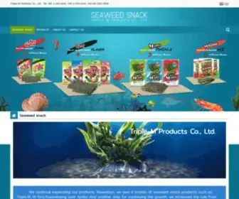 MMMseaweedsnacks.com(mmmseaweedsnacks) Screenshot