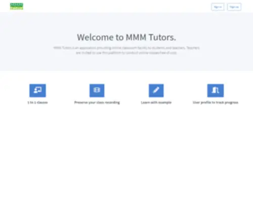 MMMtutor.com(Nginx) Screenshot