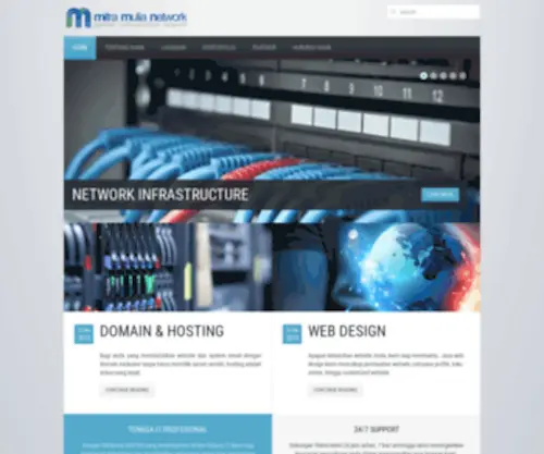MMnet.co.id(Mitra Mulia Network Semarang Official Site) Screenshot