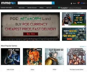 MMoah.com(In-Game Currencies, Gold, Coins, Items, Boosting Services, Accounts For Popular Games) Screenshot