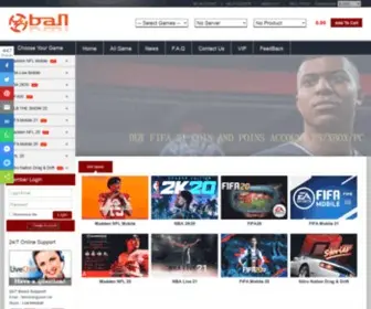 MMoball.com(Professional Service For Your Game Coins) Screenshot