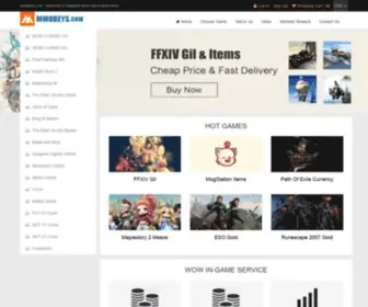 MMobeys.com(Buy Wow Gold Classic) Screenshot