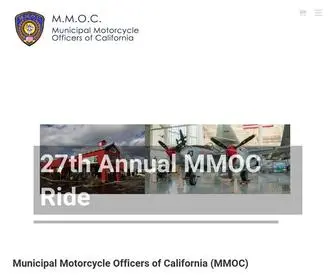 MMoc.org(Municipal Motorcycle Officers of California (MMOC)) Screenshot