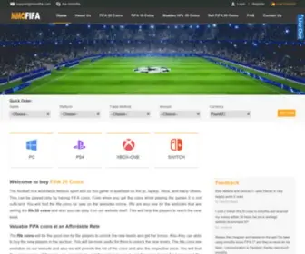 MMofifa.com(Different Coins Including FUT Coins) Screenshot