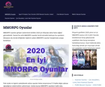 MMogamesturkiye.com(MMO Games Türkiye) Screenshot