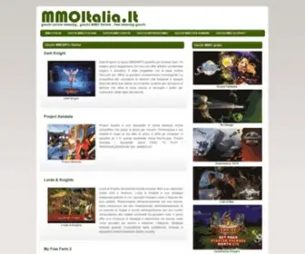 MMoitalia.it(Giochi online mmorpg) Screenshot