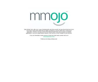 MMojo.com(The Leading M Mojo Site on the Net) Screenshot