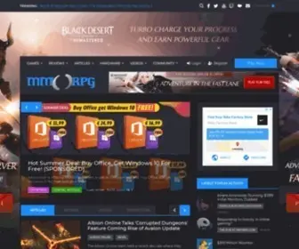 MMorpg.com(MMO Video Game News) Screenshot