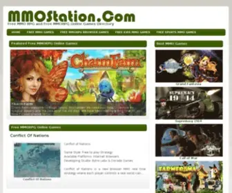 MMostation.com(Free MMO RPG and Free MMORPG Online Games Directory) Screenshot