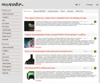 MMovote.ru(Рейтинг и анонс серверов популярных онлайн игр) Screenshot