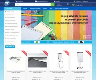 MMpartners.eu(Sklep papierniczy Warszawa MM Partners) Screenshot