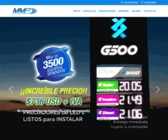 MMP.com.mx(Pantallas LED Gigantes) Screenshot