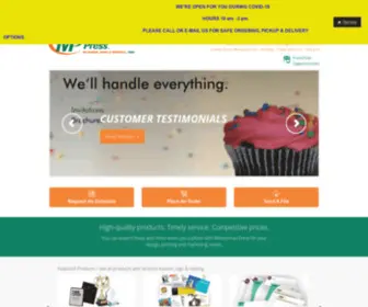 MMPDC.com(Minuteman Press DC Downtown/Convention Center) Screenshot
