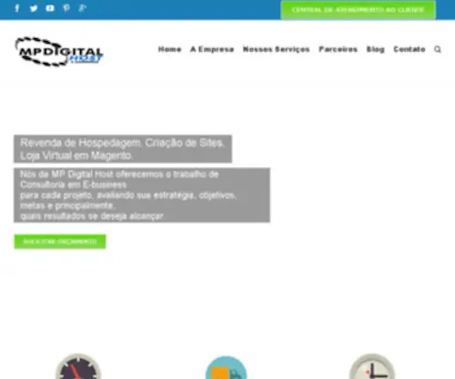 MMpdigital.com.br(Hospedagem de Sites e Publicidade) Screenshot
