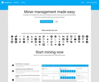 MMpos.eu(Miner management made easy) Screenshot