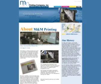 MMprintinc.com(Full Service Commercial Printing for all your Business and Personal Needs) Screenshot