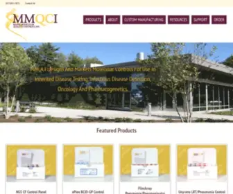 MMqci.com(Maine Molecular Quality Controls) Screenshot