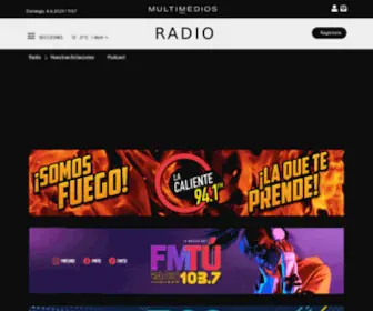 MMradio.com(Multimedios Radio) Screenshot