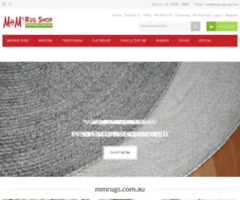 MMrugs.com.au(Designer Rugs Melbourne) Screenshot