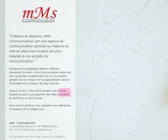 MMS-Monaco.com(Publicité etc.) pour) Screenshot