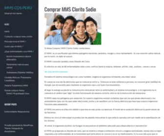 MMSCDsperu.net(Comprar MMS Clorito Sodio en Peru) Screenshot