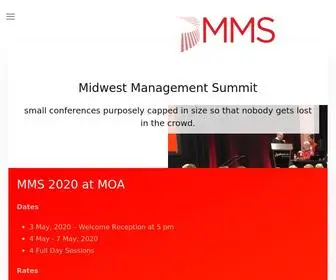 MMsmoa.com(Midwest Management Summit) Screenshot